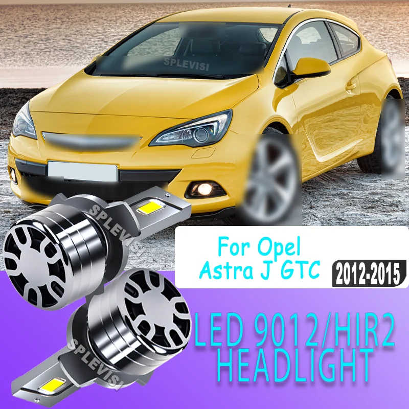 Drive with Confidence: Stable, Error-Free 9012 LED Light Headlamp Bulb For Opel Astra J GTC 2012-2015 2012 2013 2014 2015