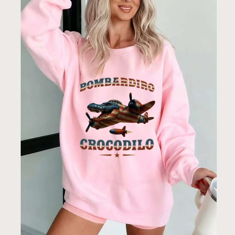 مضحك الإيطالية الكلاسيكية من الجبال والبحار 2025 الأزياء الكرتون البلوز بأكمام طويلة المرأة الرجال زائد المخملية سترة