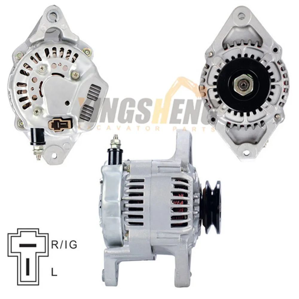 

Экскаватор Hitachi 4TNE94 R60-5 PC30 40 DH55 двигатель 12 В 45 А генератор LR140714 LR140714B