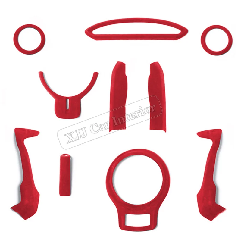 

Комплекты салона, наклейка на крышку для Toyota GT 86 Subaru BRZ 2013 2014 2015 2016 2020, изготовленные из алькантары, модифицированные автомобильные аксессуары