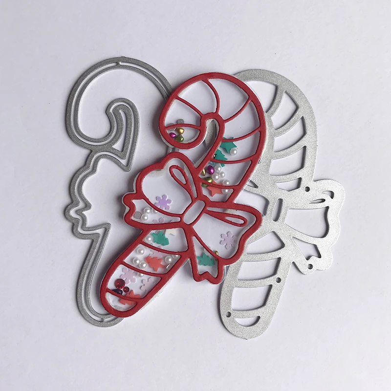 Merry Christmas Candy Shaker Metal cutting tool mold Cutting mold Scrapbook Time of death