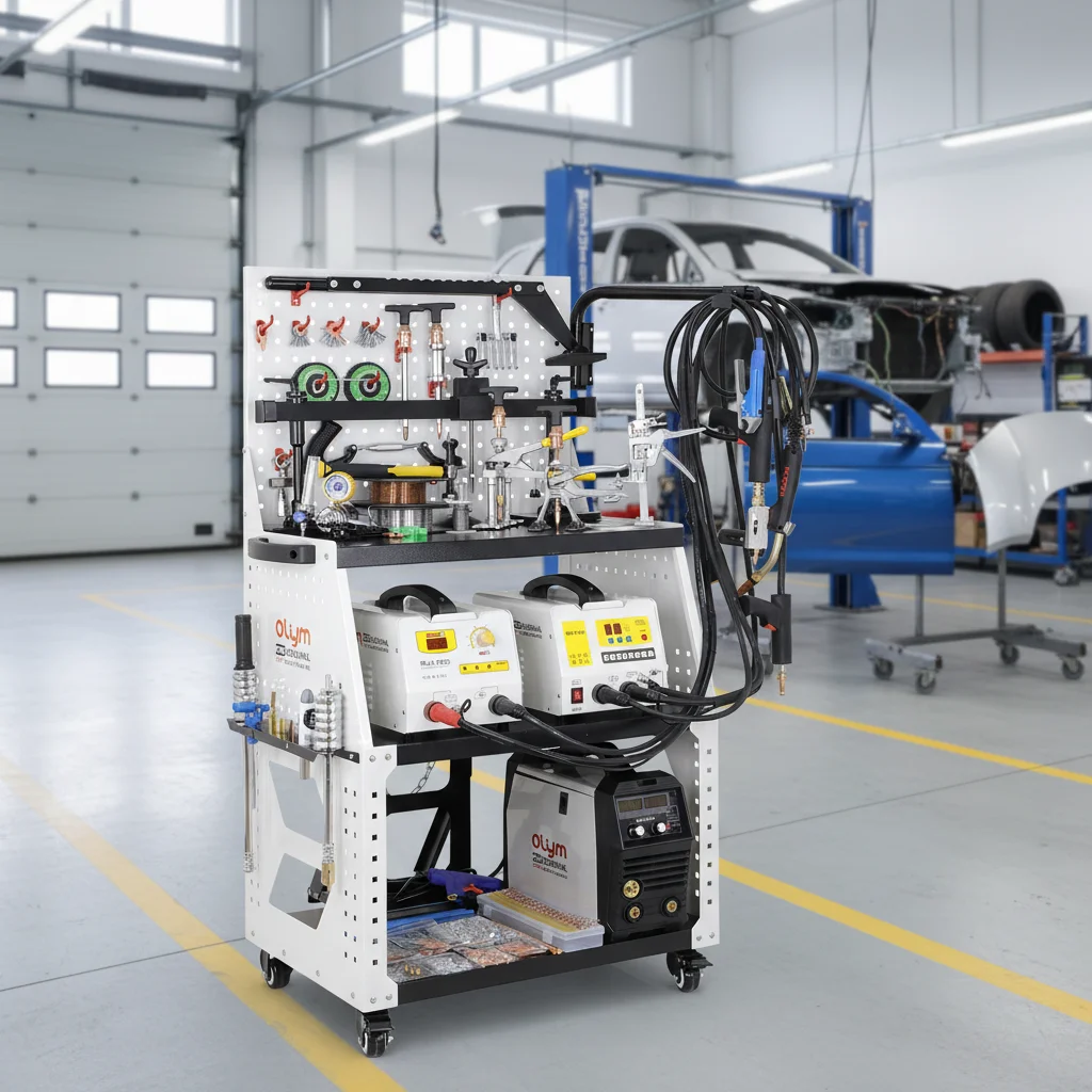 

Высокопроизводительный интеллектуальный аппарат для точечной сварки и вытягивания вмятин для кузовного ремонта автомобилей из стали и алюминия