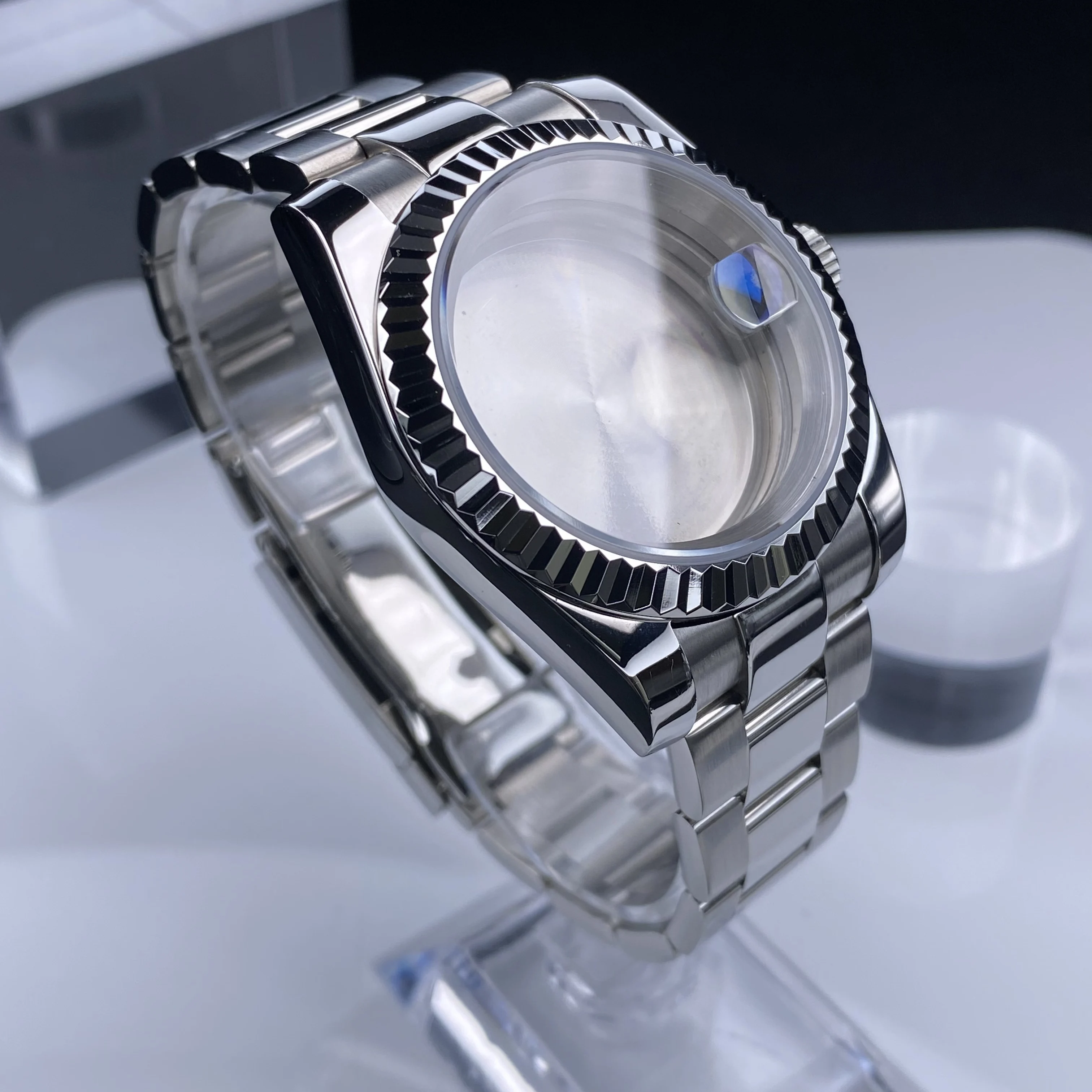 NH35 Высокое качество 39 мм/36 мм с зеркалом из сапфирового стекла, подходящим для ремешка для часов nh35 nh34 nh36 аксессуары для механизмов