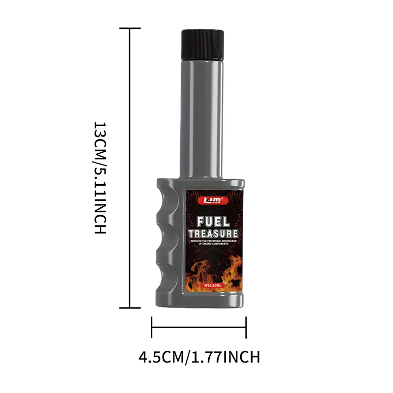 KJM 60ML Auto Motor Brandstofadditief Systeemreparatie Koolstofafzettingreiniger Verbeterde acceleratie Brandstofverbruik Verbetering Motoronderhoud - afbeelding 2