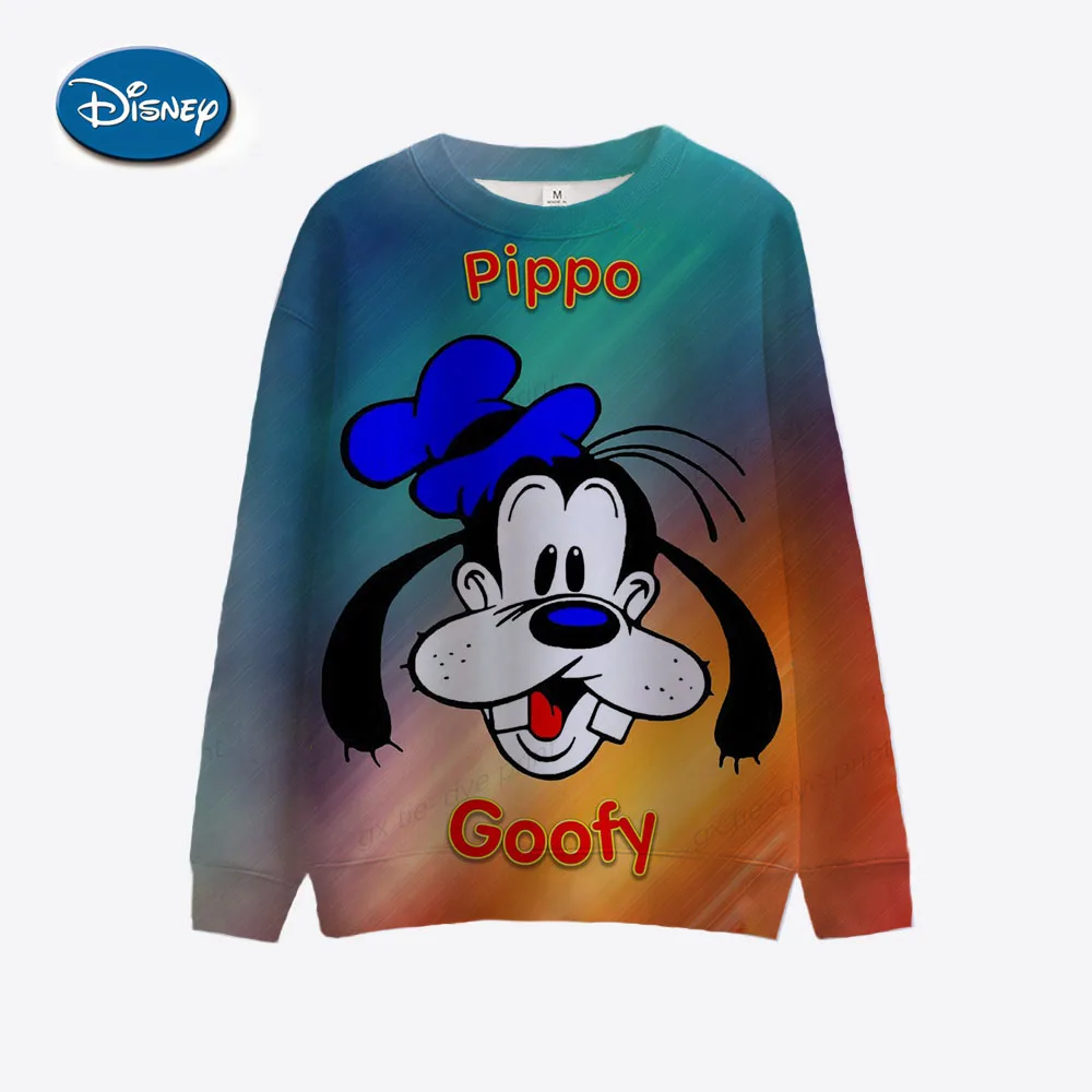 

New Women Hoodies for Spring Sweatshirt Female 2024 Sweet Disney Gaofei Leisure Sport Hooded Pullover Sweater Girl