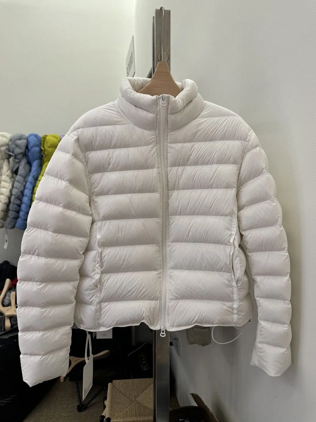 

Повседневная утепленная хлопковая куртка с воротником-стойкой и ребристой отделкой, женская зимняя новинка, модная универсальная хлопковая одежда, верхняя одежда