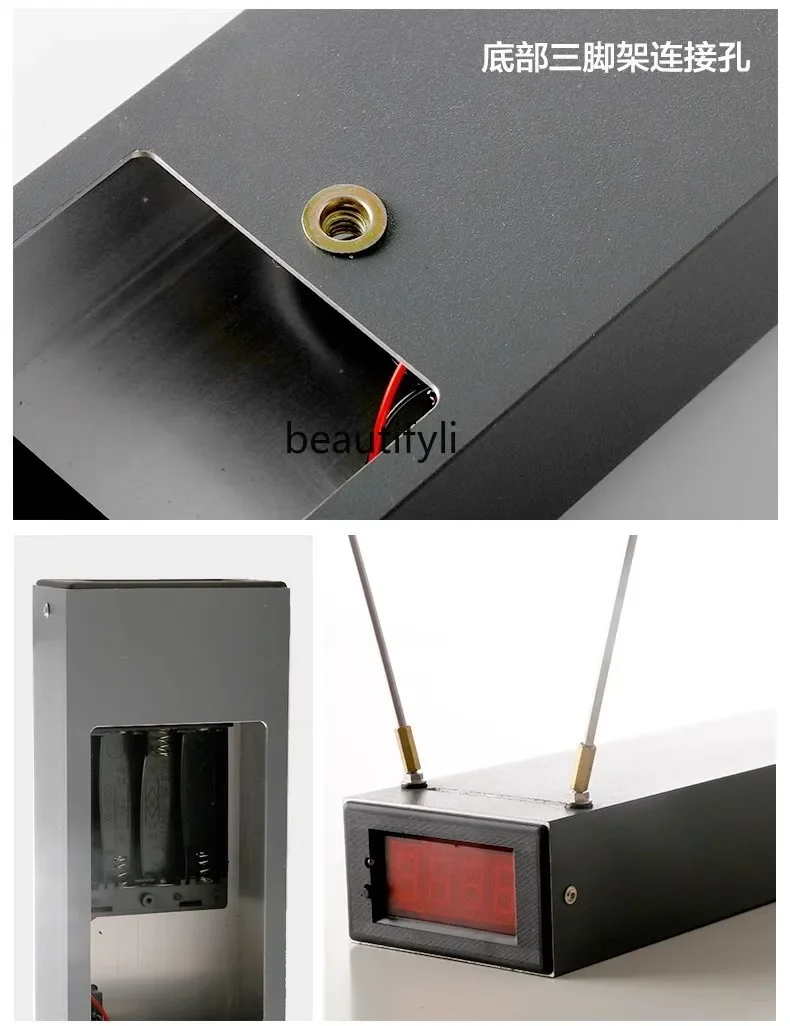 Asmt42 Skylight Slingshot Tachymeter, Maulkorb-Tachymeter, Pfeil- und Bogen-Tachymeter, erweiterte Speicherung, Daten