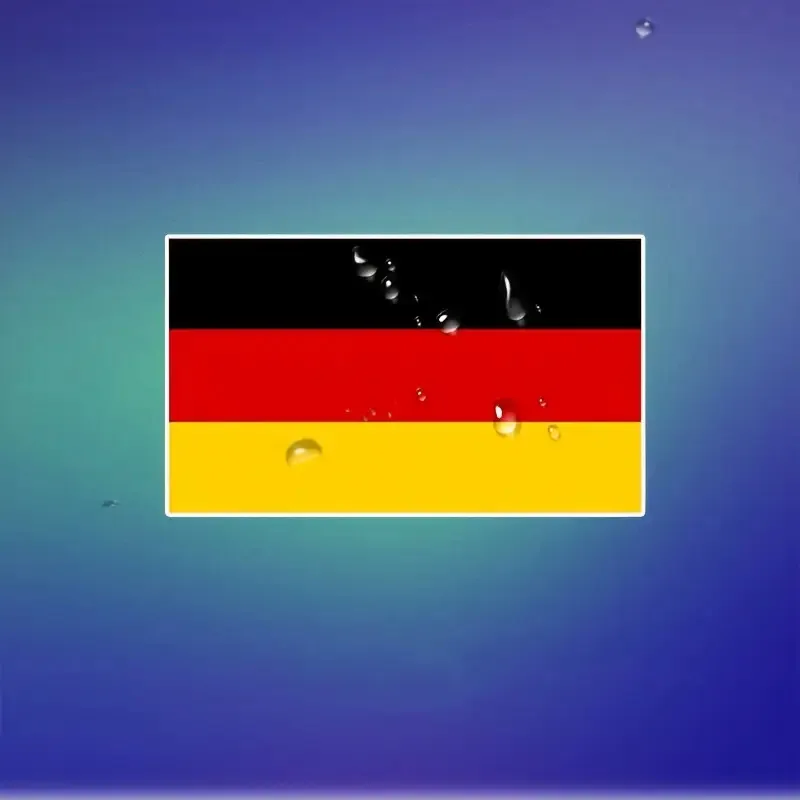 

Виниловая наклейка с немецким флагом, подходит для бутылок с водой, ноутбука, скейтборда, мобильного телефона, чашки и т. д.