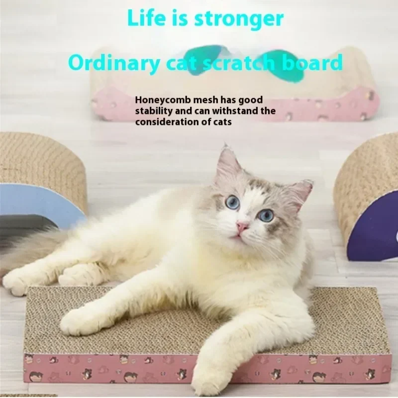 

Small straight board 21CM cat scratching board claw grinder cat claw board corrugated cat scratching pad toy pet toys