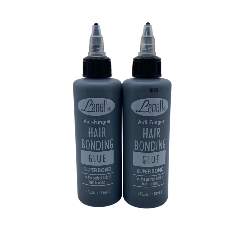 1 병 120 ml / 4 Oz 검정색 항진균 헤어 위빙 본딩 접착제 헤어 위프 접착제