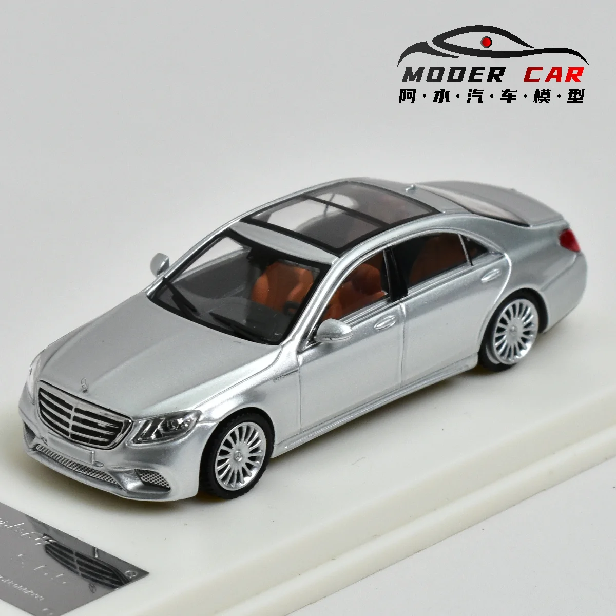 Fine Works 1:64 S65 W222 Diecast Model Car