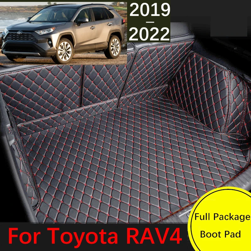 

Leather Car Trunk Mat For Toyota RAV4 RAV 4 Suzuki Across XA50 2019~2022 Cargo Liner Carpet Interior Parts Accessories Cover