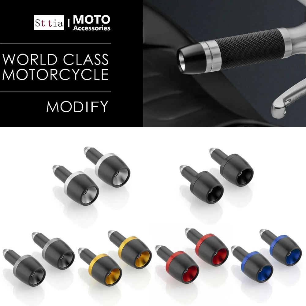 Motorcycle Handle Bar Ends Plug Hand Grips Caps Handlebar Plugs Balancer Fit Yamaha MT-03 MT-07 MT-09 MT-10 SP ABS 2013-2025