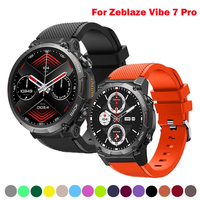 Strap For Zeblaze Vibe 7 7Pro Band Soft Silicone Replacement Wristband Smartwatch Accessories Correa Bracelet For Men Women