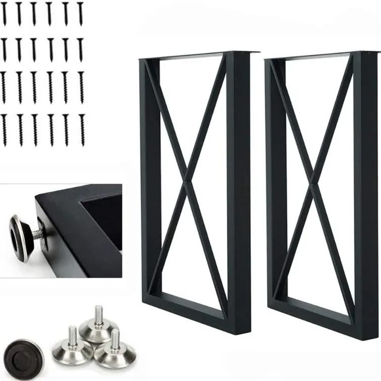 desk-tea-table-wrought-iron-feet-industrial-style-dining-metal-legs-simple-and-creative-hardware-furniture-ta