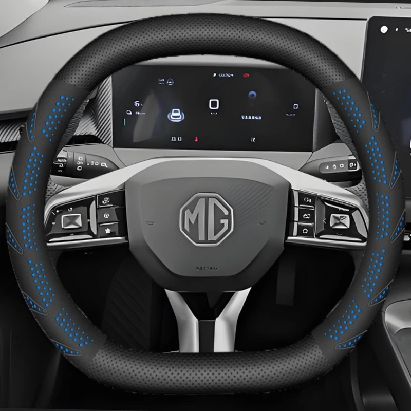 

Double D-type Car Steering Wheel Cover for ALL New MG 7 MG7 MG4 XPower 2023 2024 2025 Steering Wheel Interior Accessories
