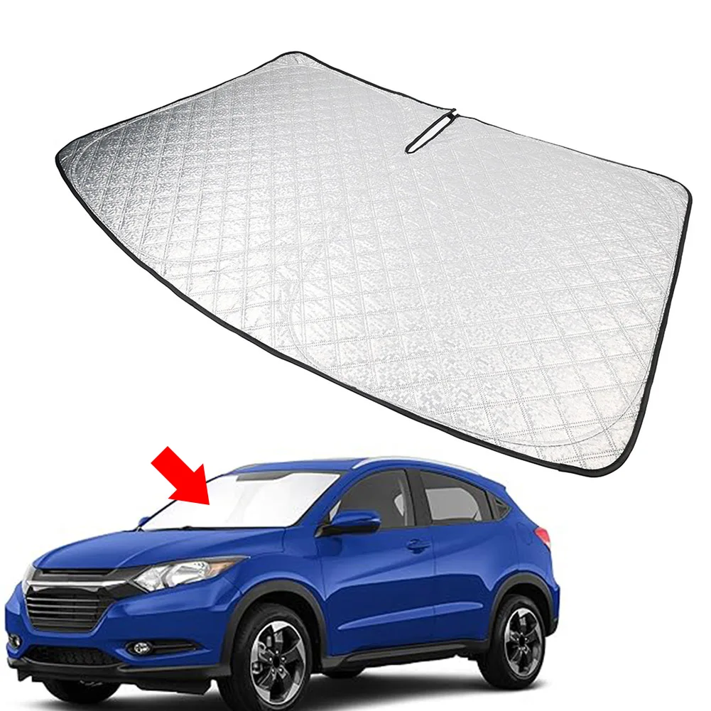 Car Window Sunshade Cover Sun Shade Front Windshield Visor Protector Folding For Honda HR-V 2016-2022