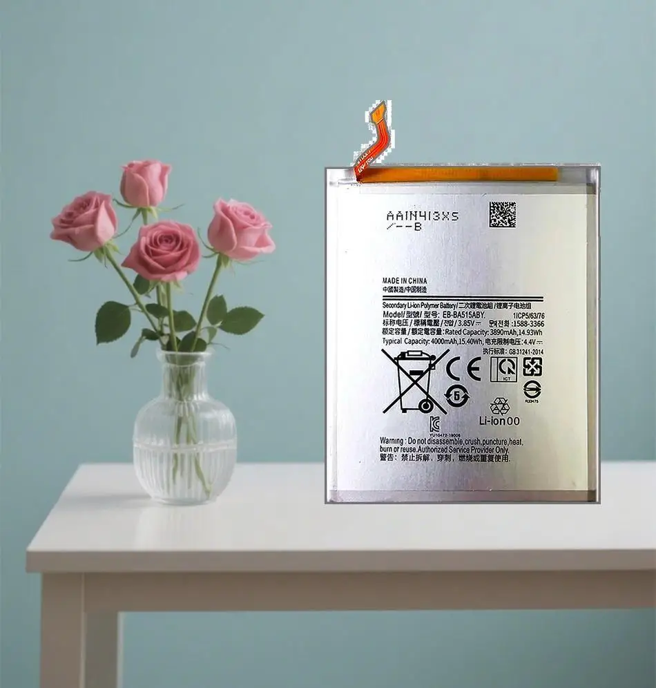 

Mobile Phone Battery EB-BA515ABY 4000Mah For Samsung Galaxy A51 SM-A515 SM-A515F Dsm SM-A515U