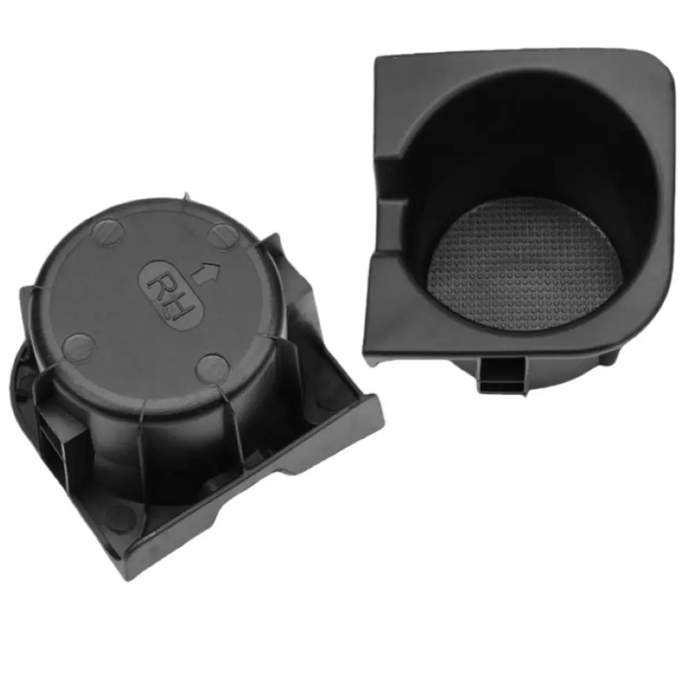 Número de pieza de plástico negro 66992-04012 66991-0401, portavasos para consola central, inserto izquierdo y derecho para Toyota Tacoma 2005-2017
