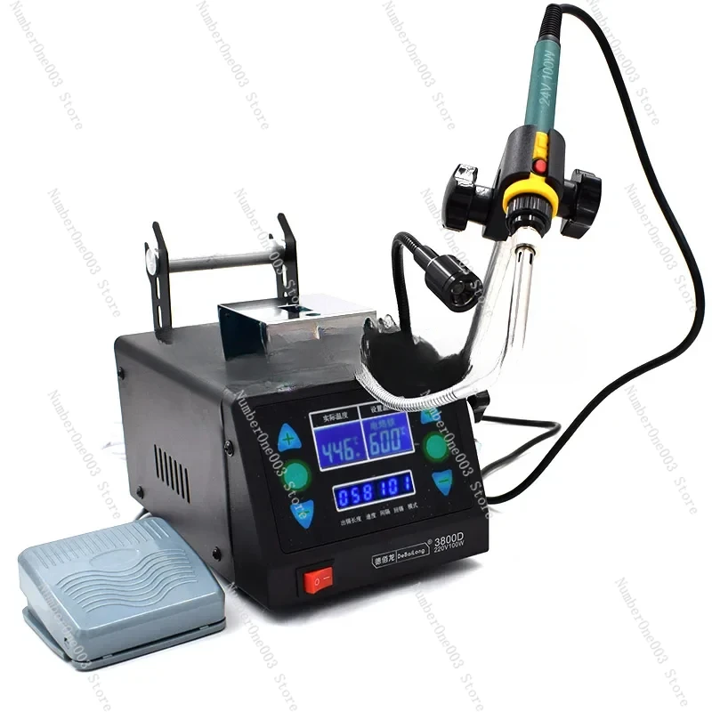 

100W Foot-operated Soldering Machine, 600℃ Automatic Soldering Iron With Constant Temperature Soldering Station