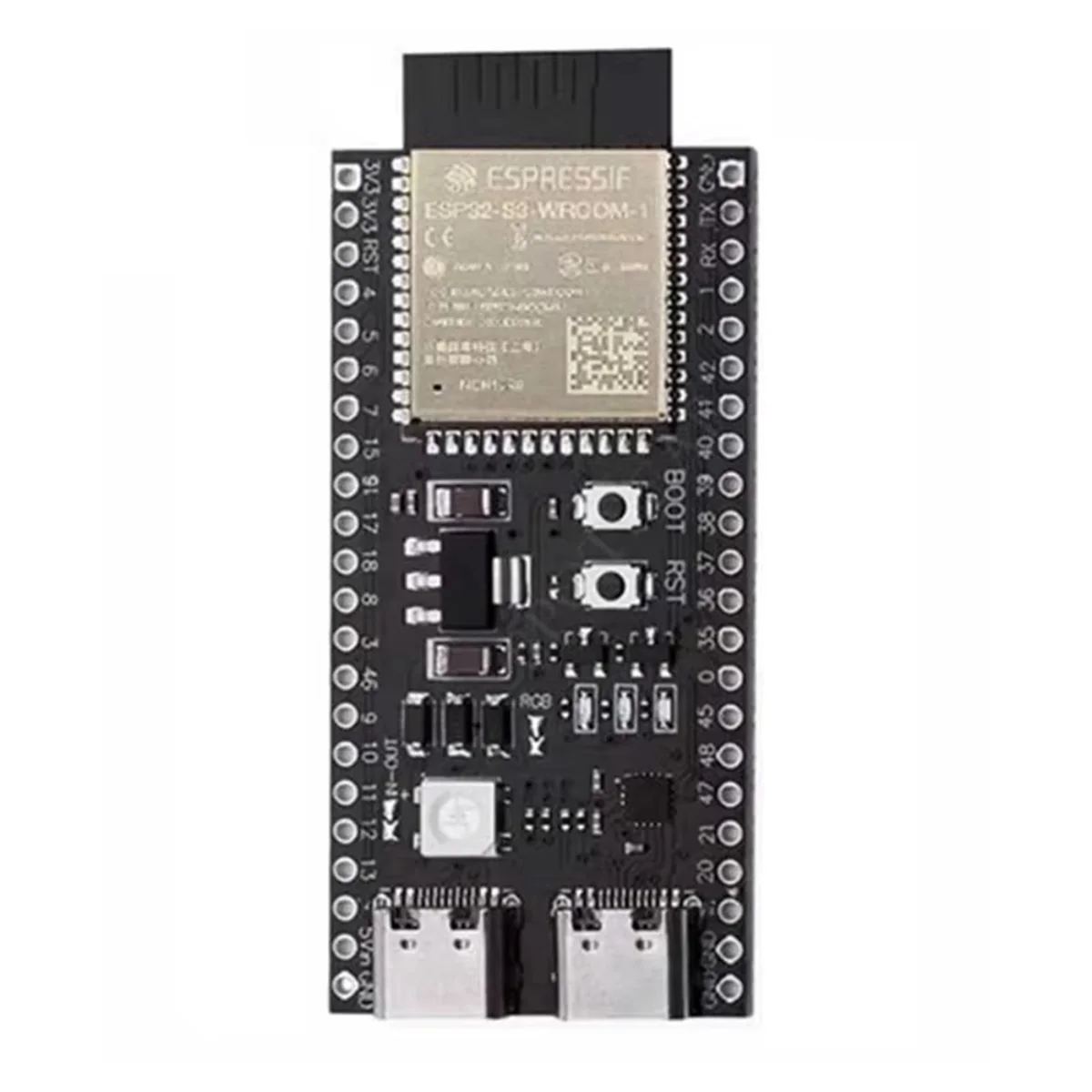 A72Z DeepsSeek Voice Chat Robot ESP32-S3 Breadboard-Kit N16R8 WROOM-1-N16R8 DevKitC-1 Development Board، DIY Kit