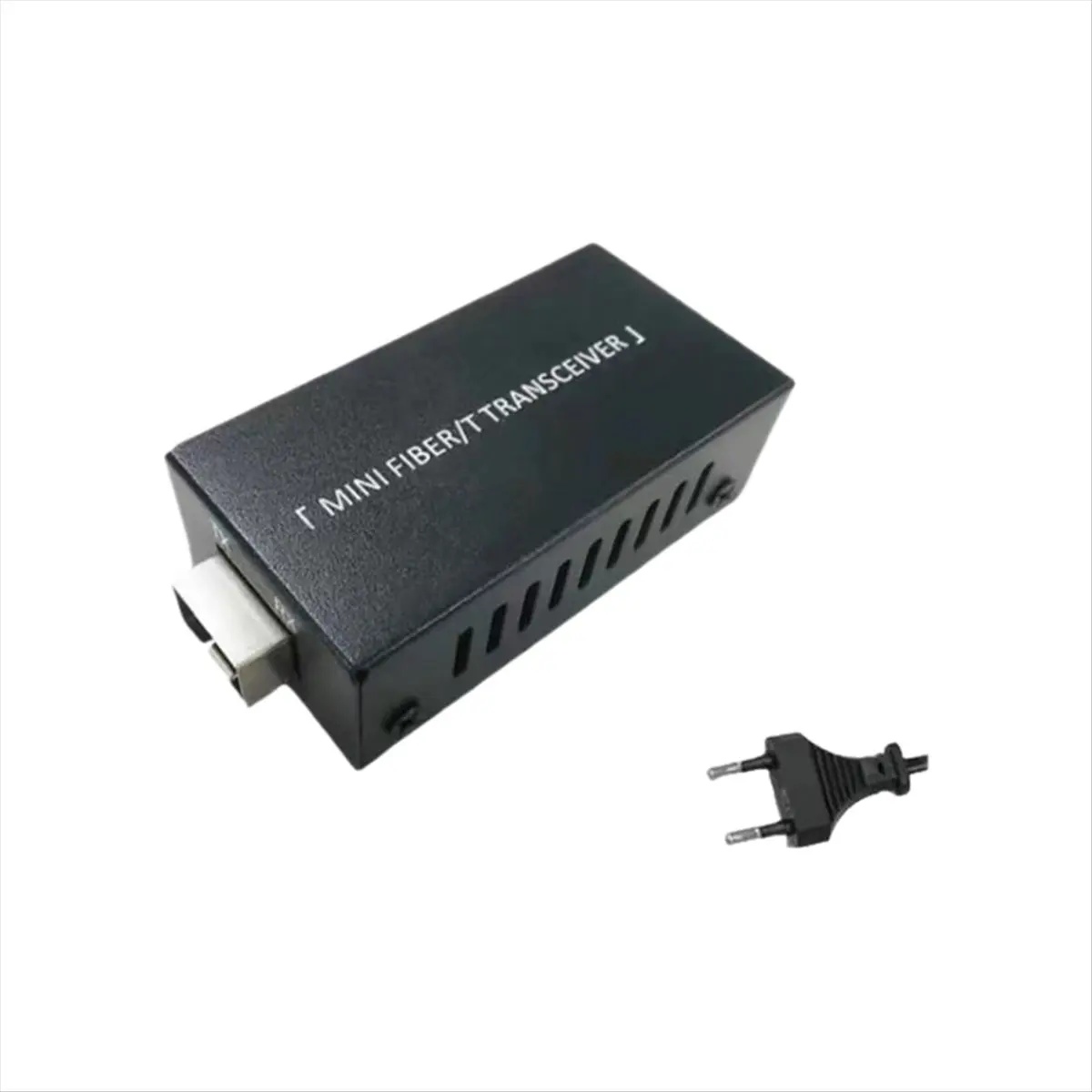 morning Rj45 Gigabit Fiber Optic Transceiver Sfp Single-Mode Single Fiber 1.25g 100/1000m Fiber Optic Transceiver EU Plug