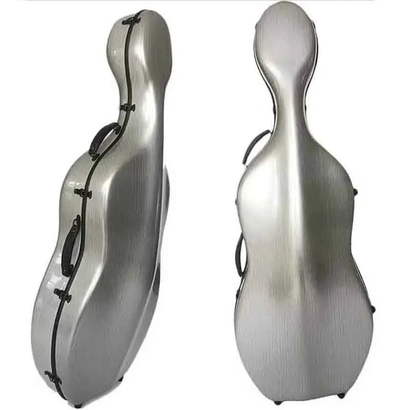 Goede Kwaliteit Carbon Cello Case 4/4 7/8 3/4 1/2 1/4 Koolstofvezel Composiet Multi-color Waterdichte Cello doos Cello Medeplichtige