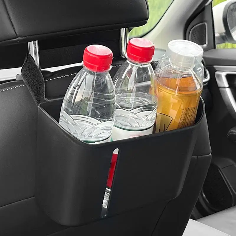 Car Seat Back Storage Box Car Trash Bin Multipurpose Car Storage Organizer Car Dustbin Car Interior Accessories For Car SUV And