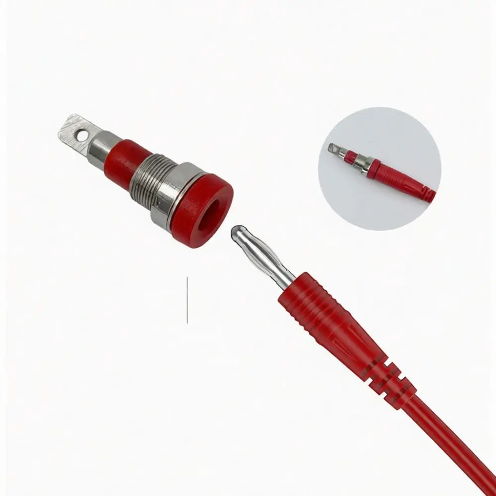 Multimeter Test Leads 4mm Banana Plug Cable Male To Male Lead High Voltage Current Probe Testing Tool Electrical Repair