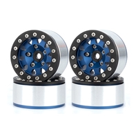 4PCS 1.55 Metal Beadlock Wheel Rim Hub For 1/10 RC Crawler Car Axial Yeti Jr RC4WD D90 TF2 Tamiya CC01 LC70 MST JIMNY