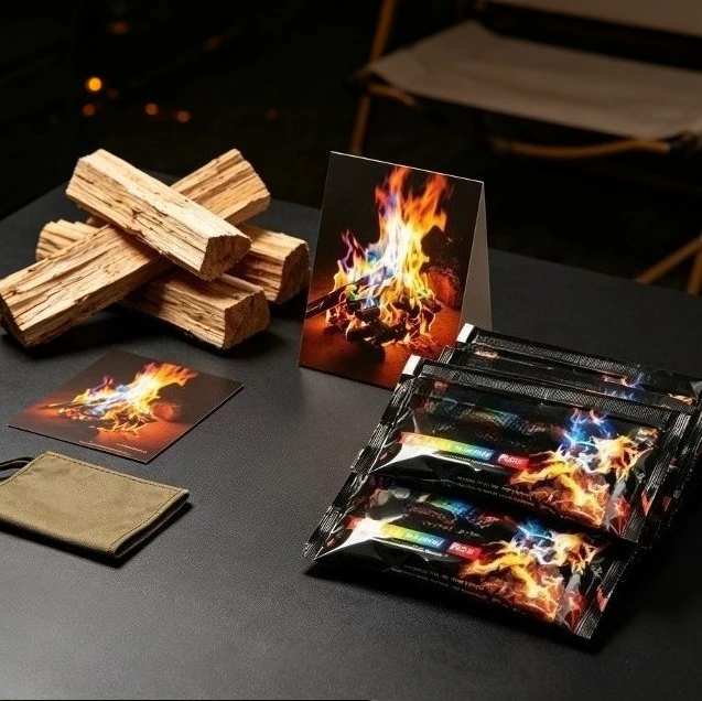 Magic Flame Color Changing Flame Powder, Magical Fire Color Dye For Outdoor Party & Festival Atmosphere Decoration