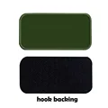 velcro verde militar