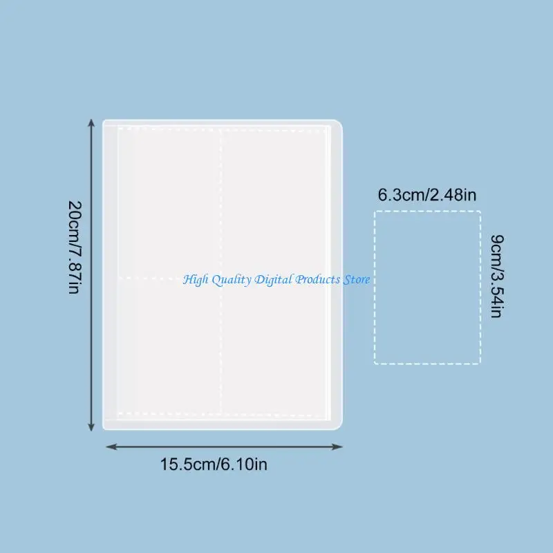 U2JE Card Holder Photo Organizers 84 Pocket 80 Pocket 160 Album for Business Card Small Photo Pictures Postcards