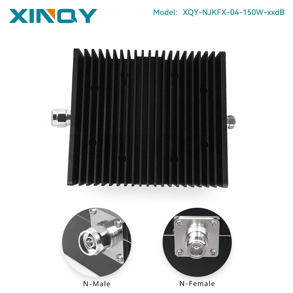 XINQY 150W N-Type Female-to-Female (N-JK) Coaxial Attenuator, DC-4GHz Signal Power Attenuator, Available in 1dB, 2dB, 3dB, 5dB, 6dB, 10dB, 15dB