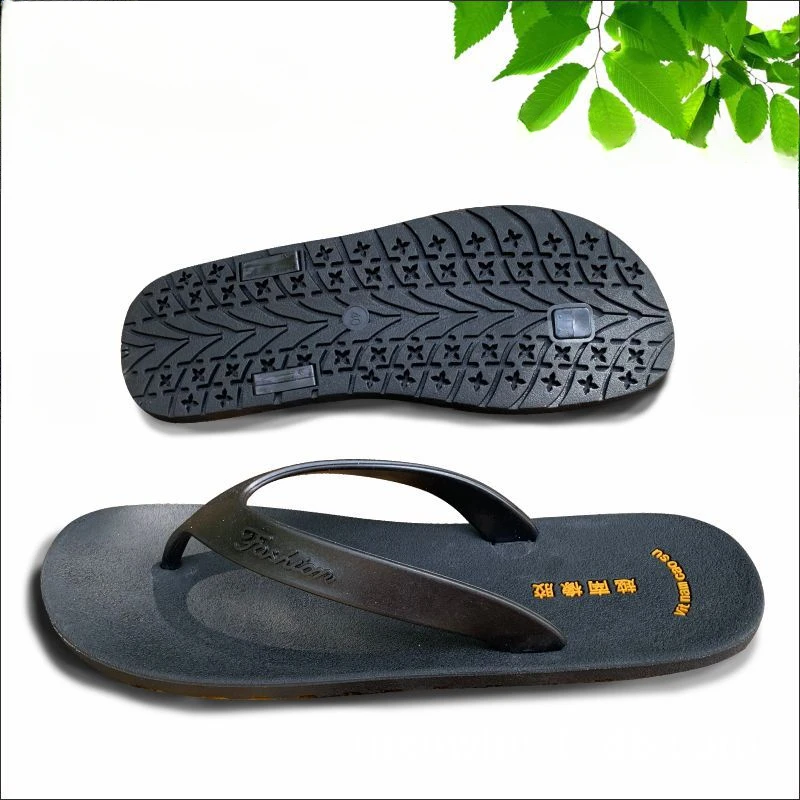 Vietnamese Men Flip-Flops Solid Tire Sole Clip Feet Casual Sandals Elastic Comfort Wear-resistant Slippers for Men pantuflas