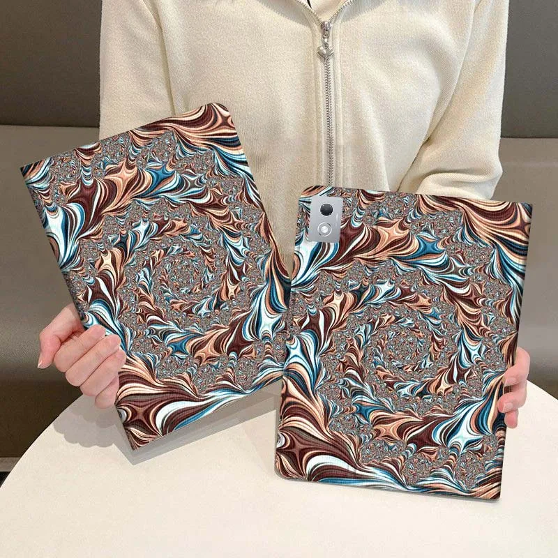 

Creative Chic Pattern For Vivo Pad SE 11 5 3 2 Pro 12.3 13 12.1 11.5 Air IQOOPad Foldable Tablet Case Gift