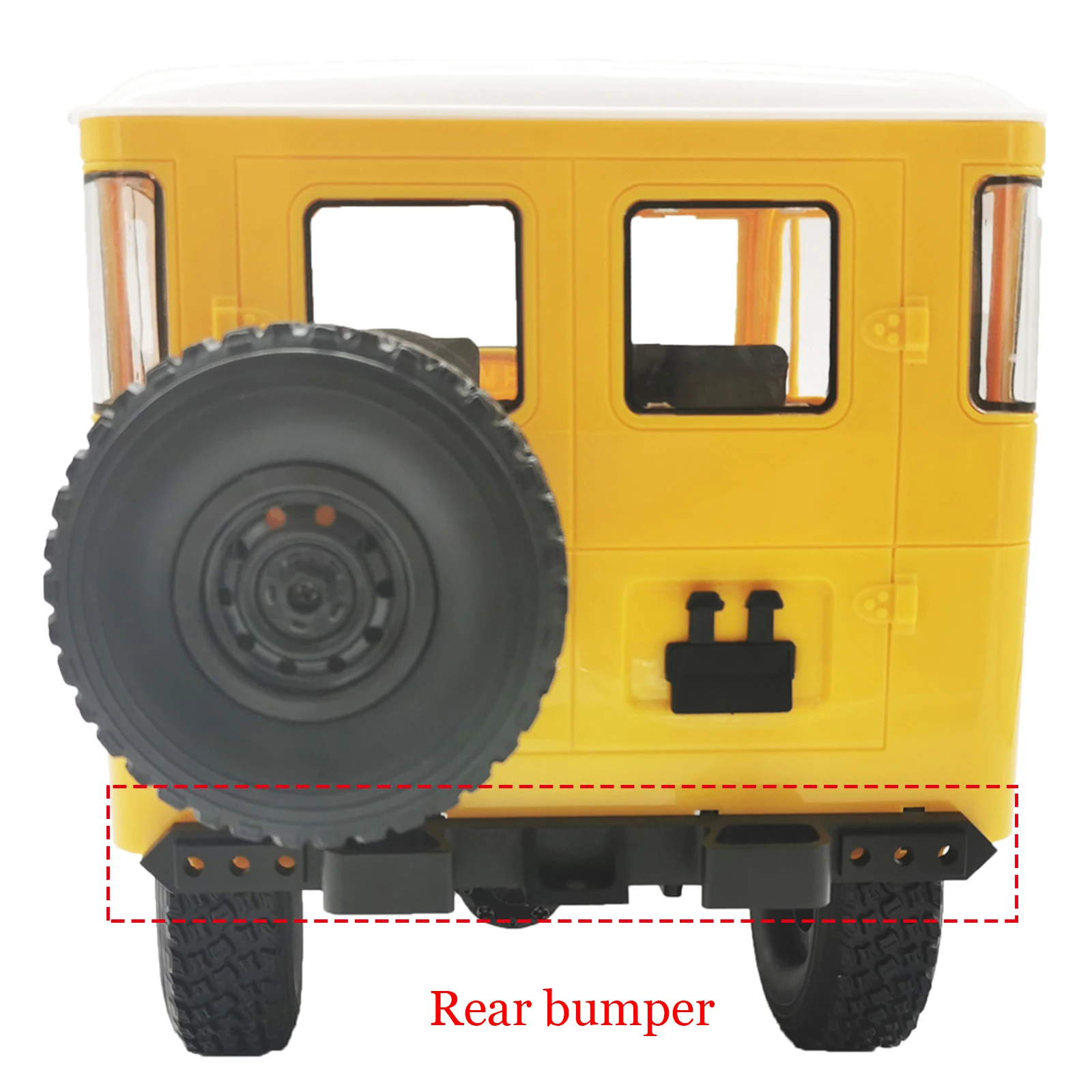 

Metal Rear Bumper Anti-collision Protector for WPL C34 RC Car DIY Upgrade Parts Accessory