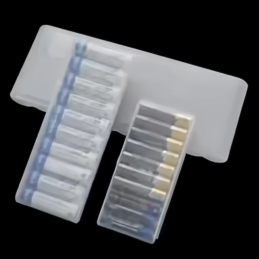 Heavy-Duty Waterproof White 10 Slot Battery Case - Hard Plastic Organizer for AAA AA 18650 Batteries Compact Travel Storage Solu image 5