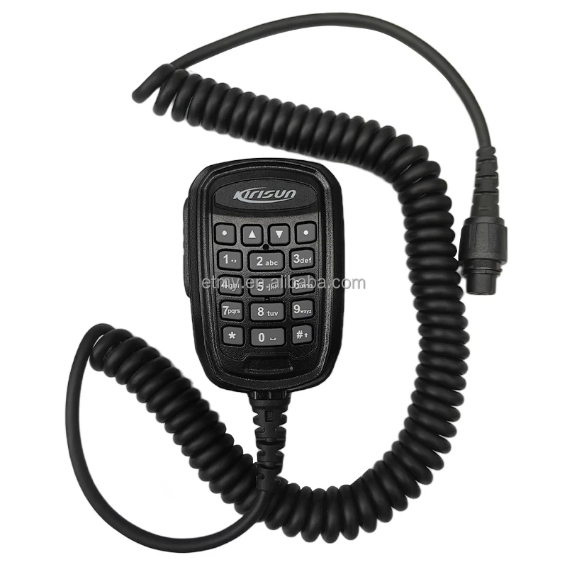 

KME-225 Kiri sun TM840 DM850 Palm Microphone With Keypad for TM840 Mobile Radio Walkie Talkie