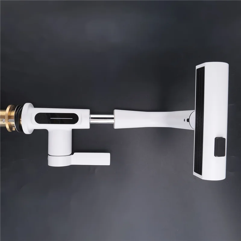 

Выдвижной кухонный смеситель с водопадом, смеситель для холодной и горячей воды/выдвижной смеситель, вращающаяся раковина, подъемный смеситель для раковины-A-BAAQ