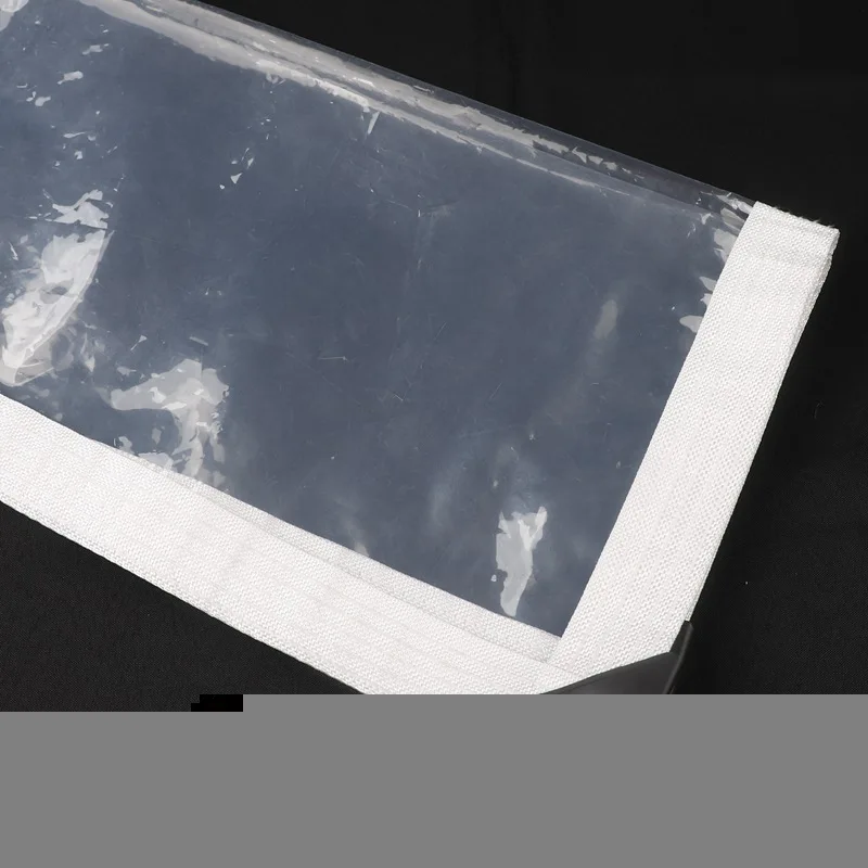 95% Clear PEVA Rainproof Cloth Patio Pergola See Through Tarp Curtain Home Window Keep Warm Film Outdoor Transparent Tarpaulin