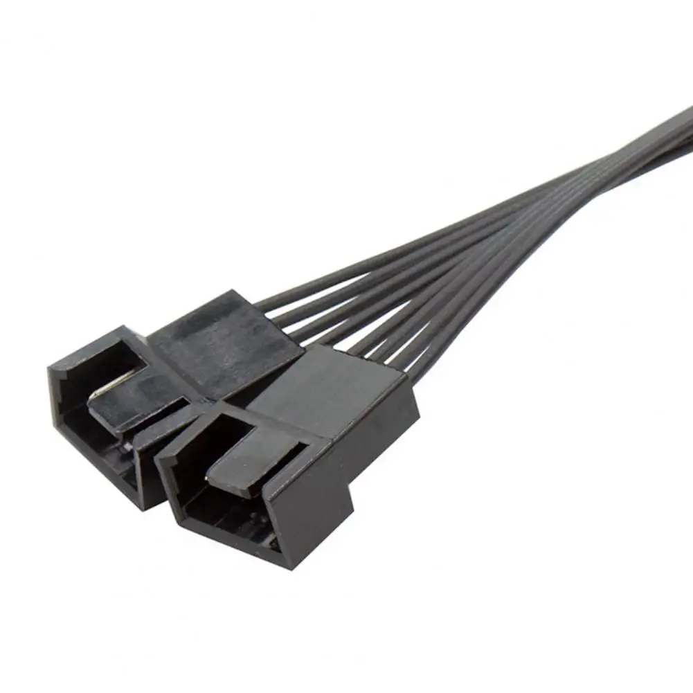 Pwm-光ケーブル,ファンハブ,延長ケーブル,デスクトップ,pwm,y 1〜2 4ピン,13.5cm