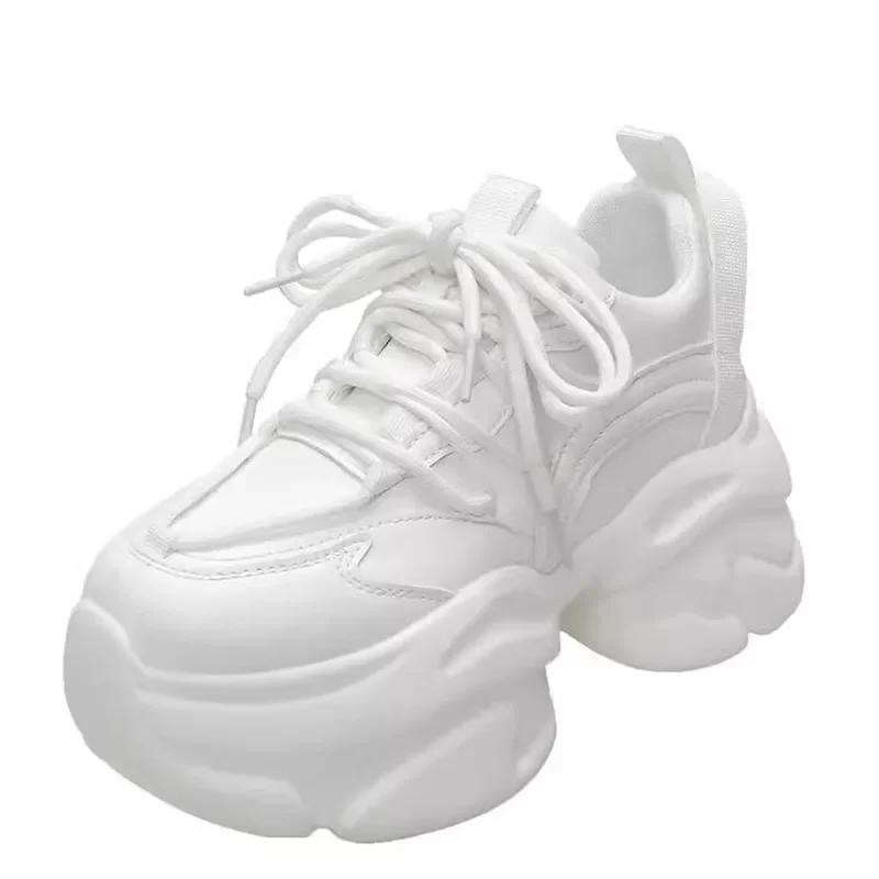 

Pop Women's Autumn New Style Casual Shoes Comfortable Slimming Soft Bottom Breathable Online Shopping Shoes With Thick Sole