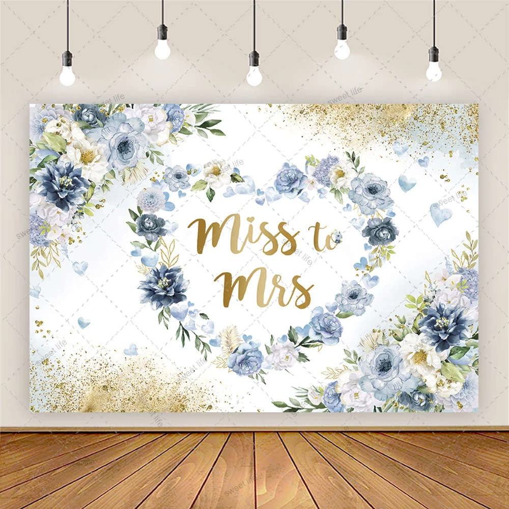 ملكة جمال إلى السيدة الزفاف دش خلفية روز الزهور ديكور الزفاف العروس ليكون خلفية التصوير الفوتوغرافي