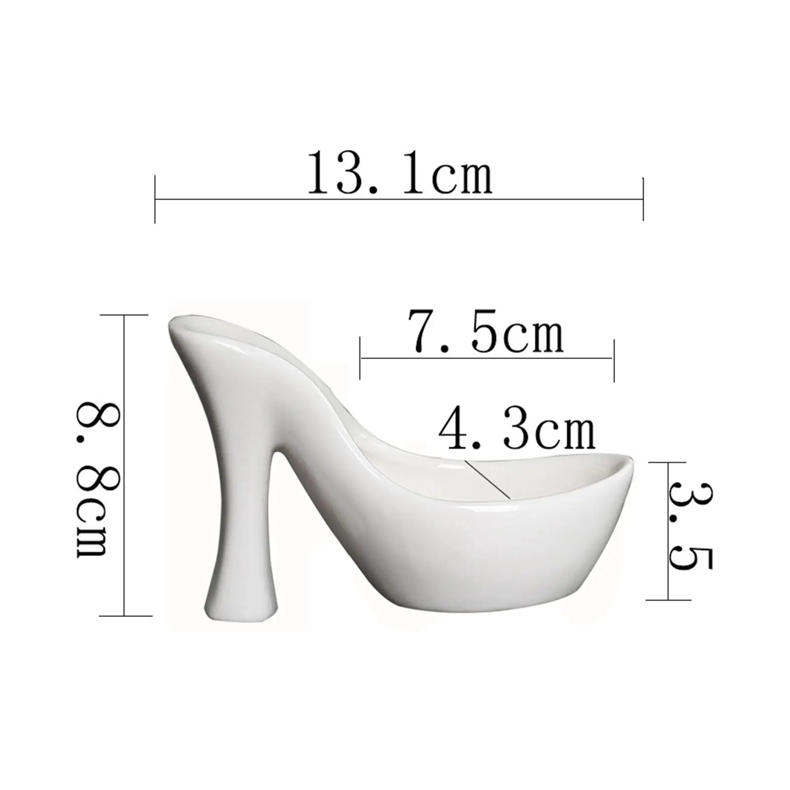 Ceramic Plant Pot Modern Decor Tabletop Decoration Fashion Desktop Storage Nursery Pot for Hotel Garden Courtyard Indoor Balcony