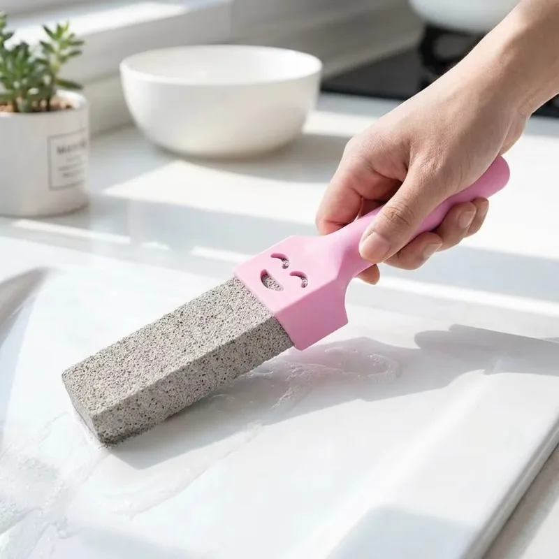 

1PC Pumice Cleaning Stick, Removes Stains from Tiles/Toilet. 27x4cm, Non-Scratch, for Bathroom & Kitchen