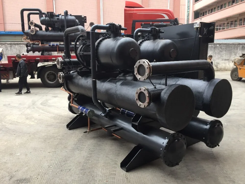 300 ton water cooled screw chiller