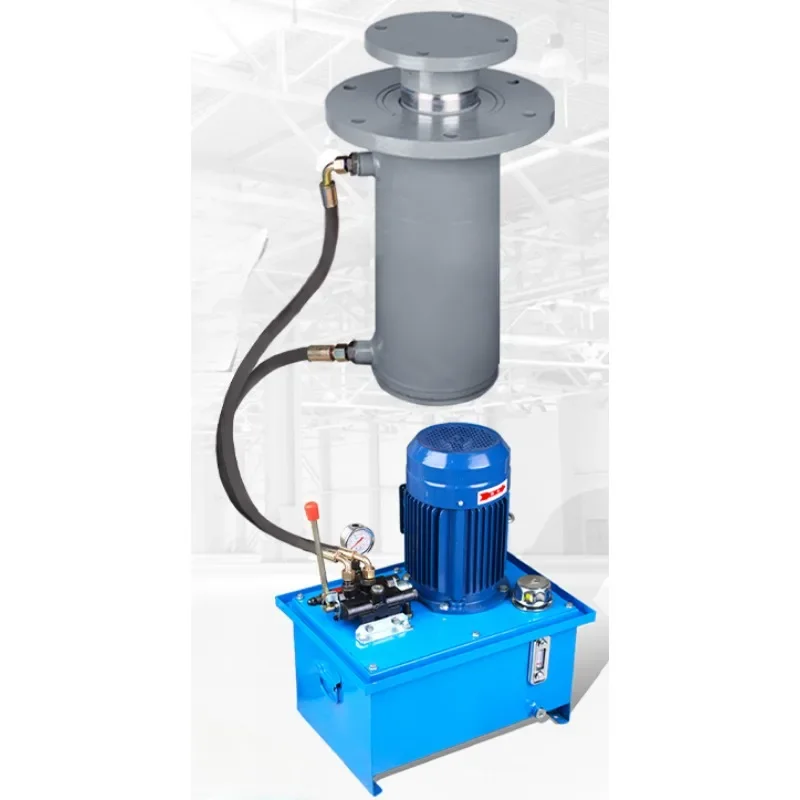 Kompletna stacja pomp hydraulicznych z kołnierzem 50T, ręczna, duża prasa hydrauliczna, zespół stacji pomp
