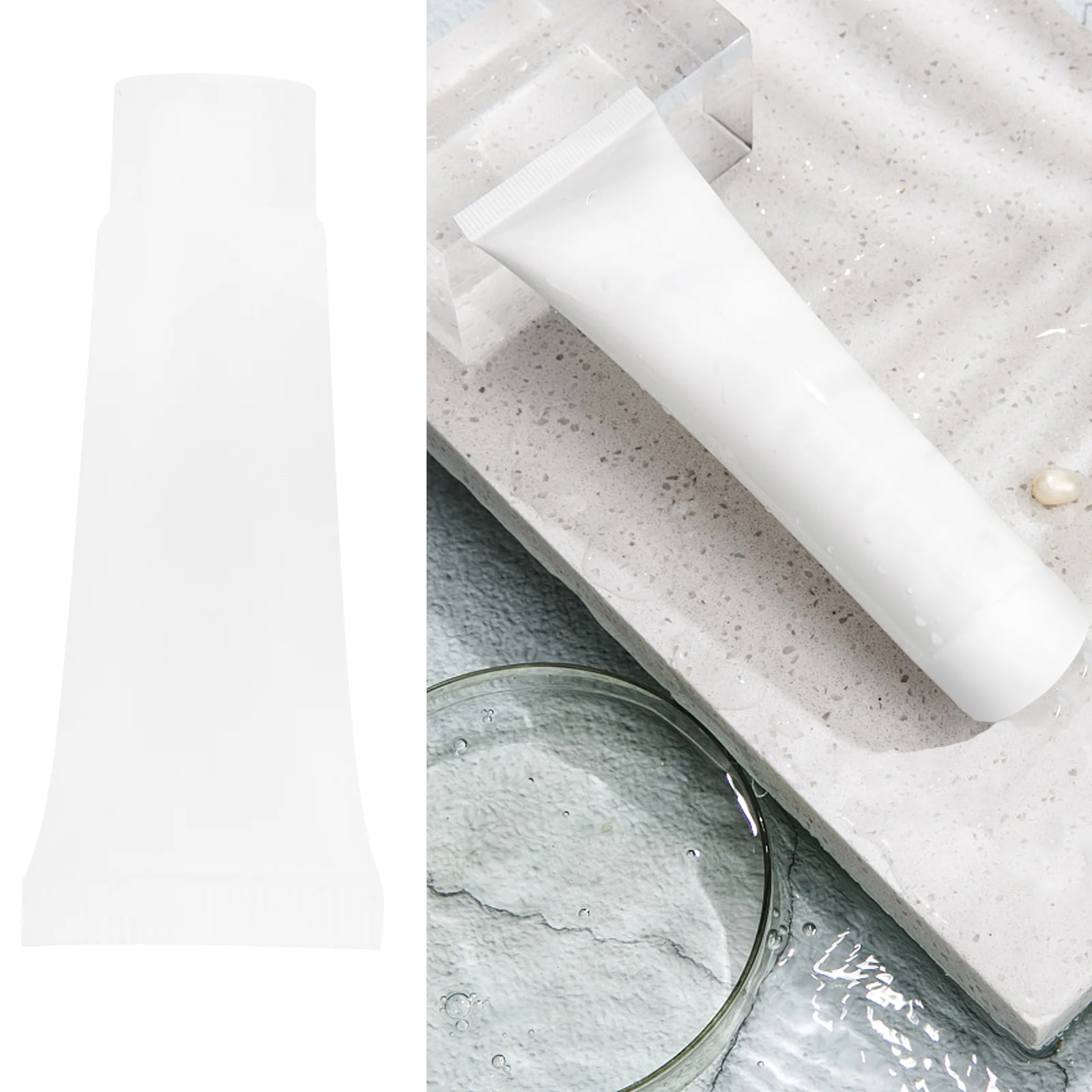 

10Pcs Refillable Travel Bottles 10Ml Leak-Proof Reusable Liquid Organizer Set for Shampoo Body Lotion Face Wash Sun Cream on