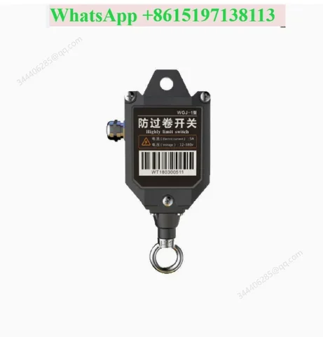 Automobile Crawler Fixed Crane Hook Weight Limit Anti-Roll Switch